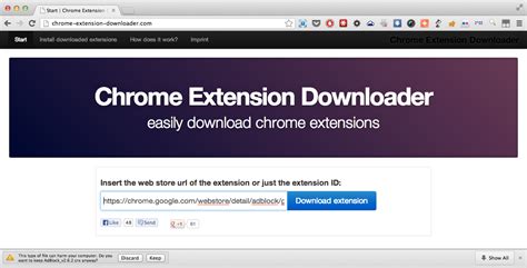 Follows recommended practices for Chrome extensions. . Chrome extension download video